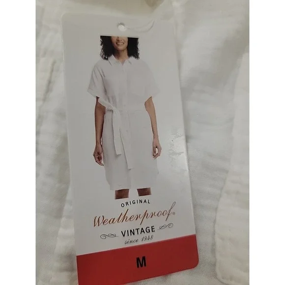 Weatherproof Ladies Dress White Medium - Picture 2 of 3